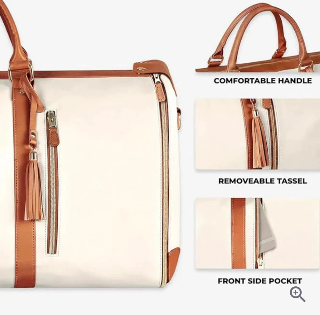Foldable Leather Bag