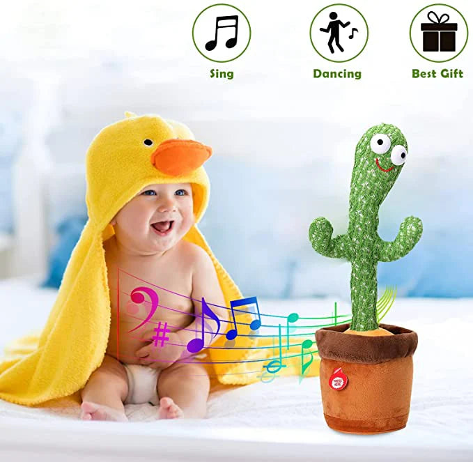 Dancing Talking Plush Toy , cactus talking toy