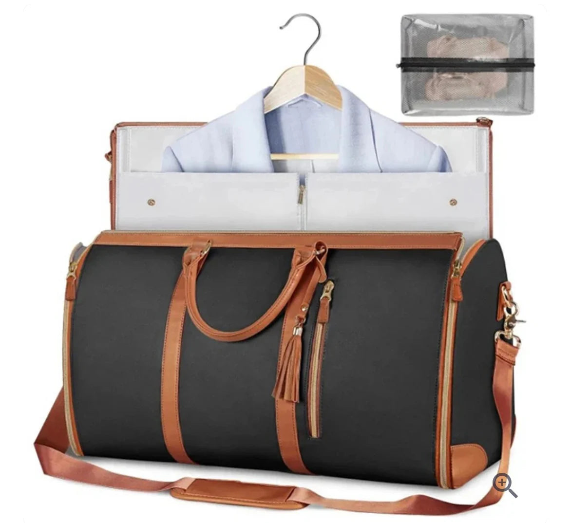 Foldable Leather Bag