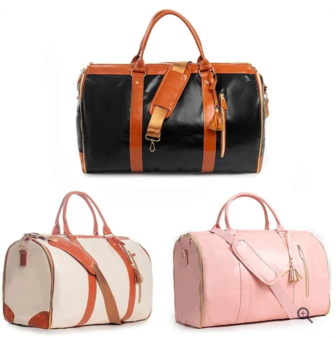 Foldable Leather Bag