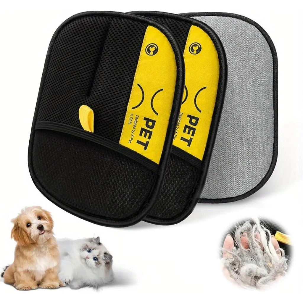 Pet Hair Removal Glove for Dogs &amp; Cats