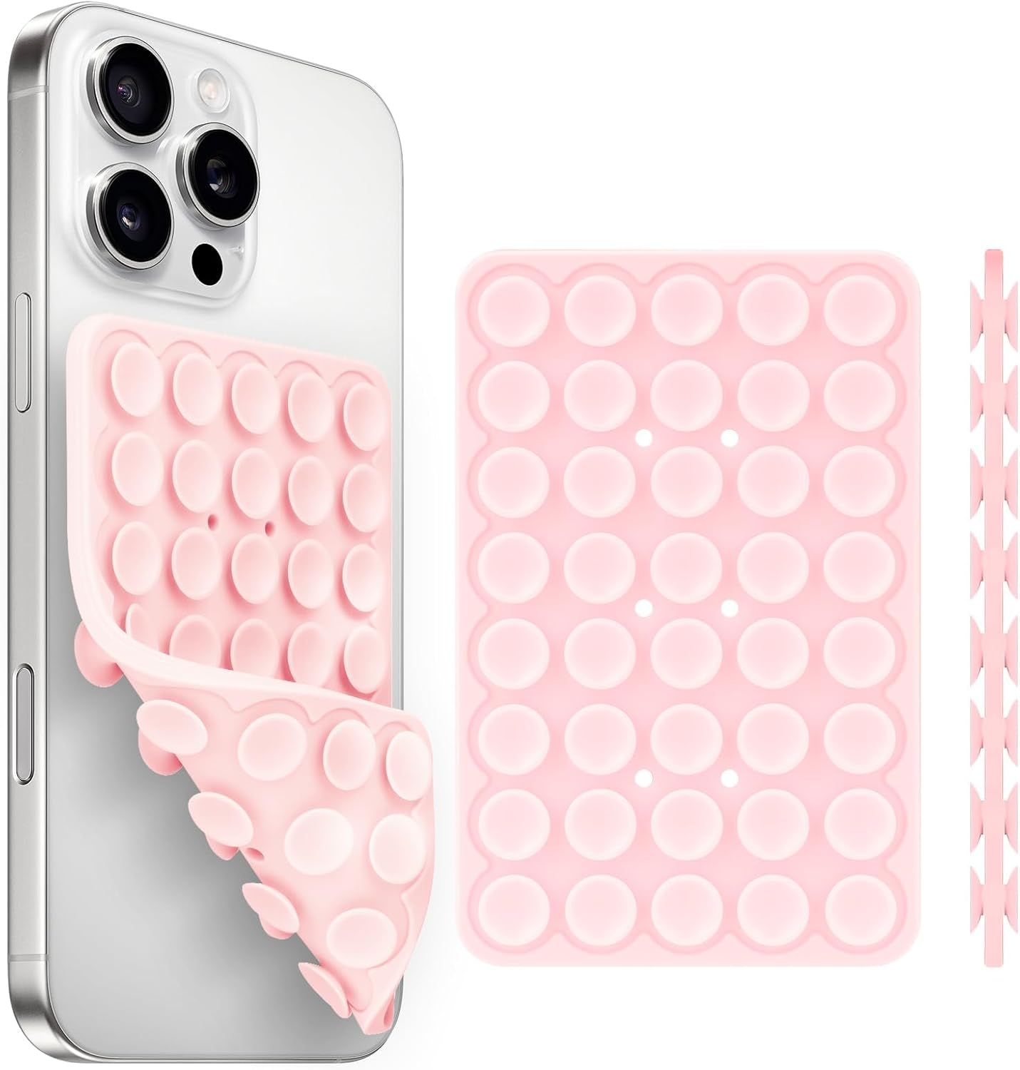 Double-Sided Silicone Suction Phone Case Mount