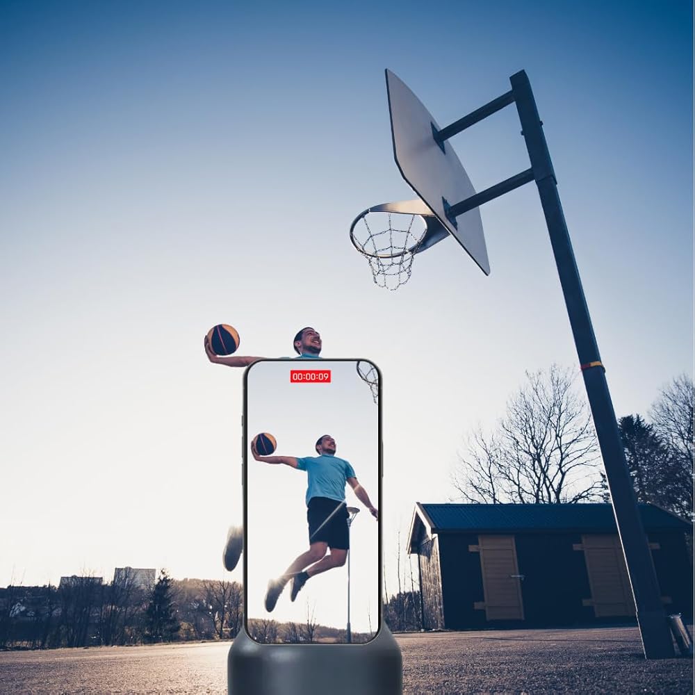 Insulated Water Bottle with Magnetic Phone Holder | Stainless Steel Tumbler