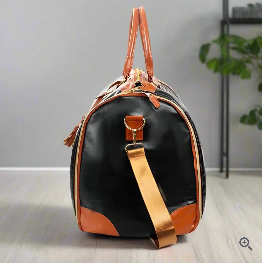 Foldable Leather Bag