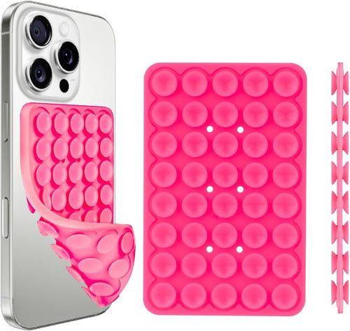 Double-Sided Silicone Suction Phone Case Mount
