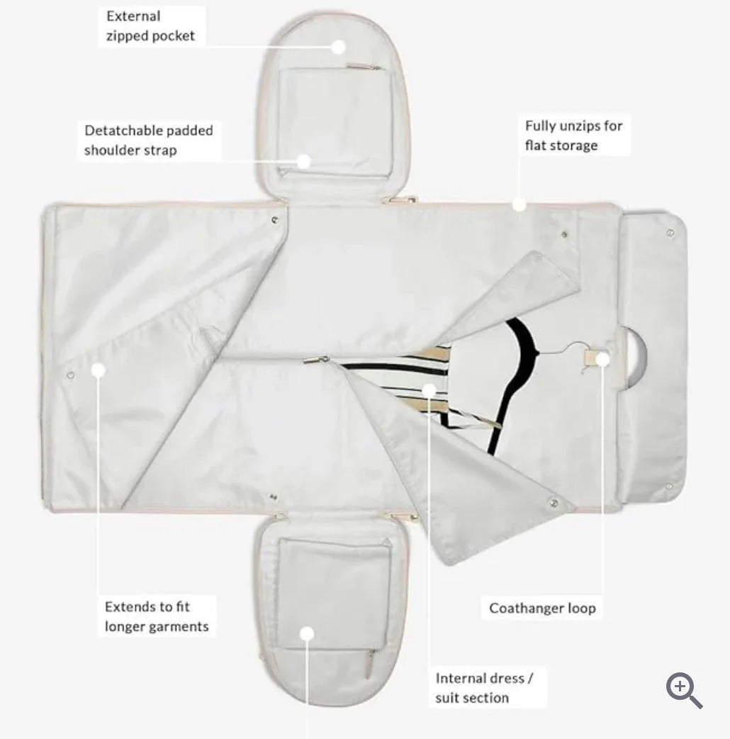 Foldable Leather Bag