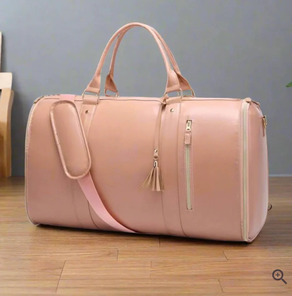 Foldable Leather Bag