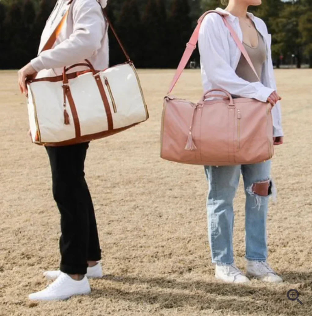 Foldable Leather Bag