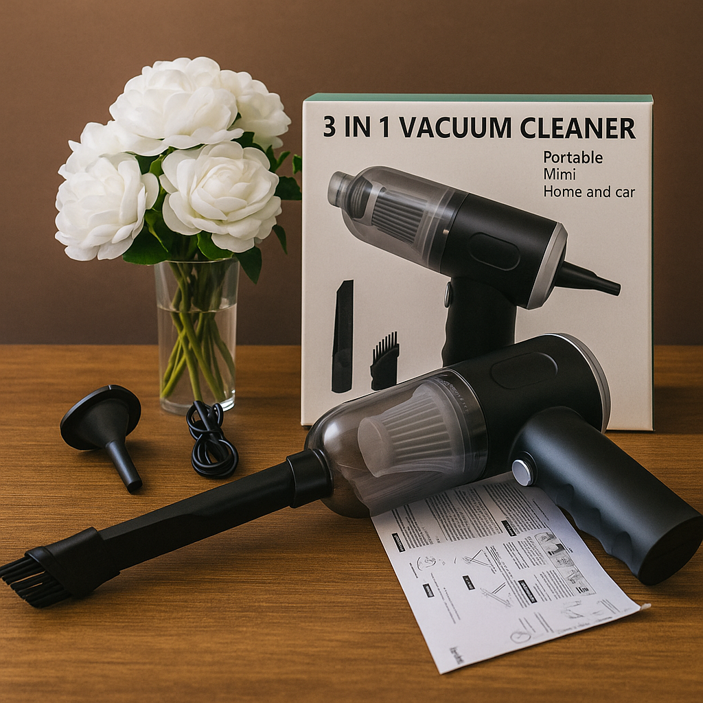 3 in one vaccum cleaner