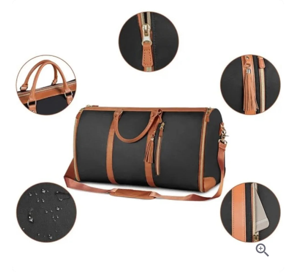 Foldable Leather Bag