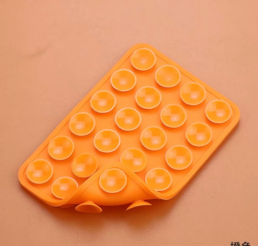 Double-Sided Silicone Suction Phone Case Mount
