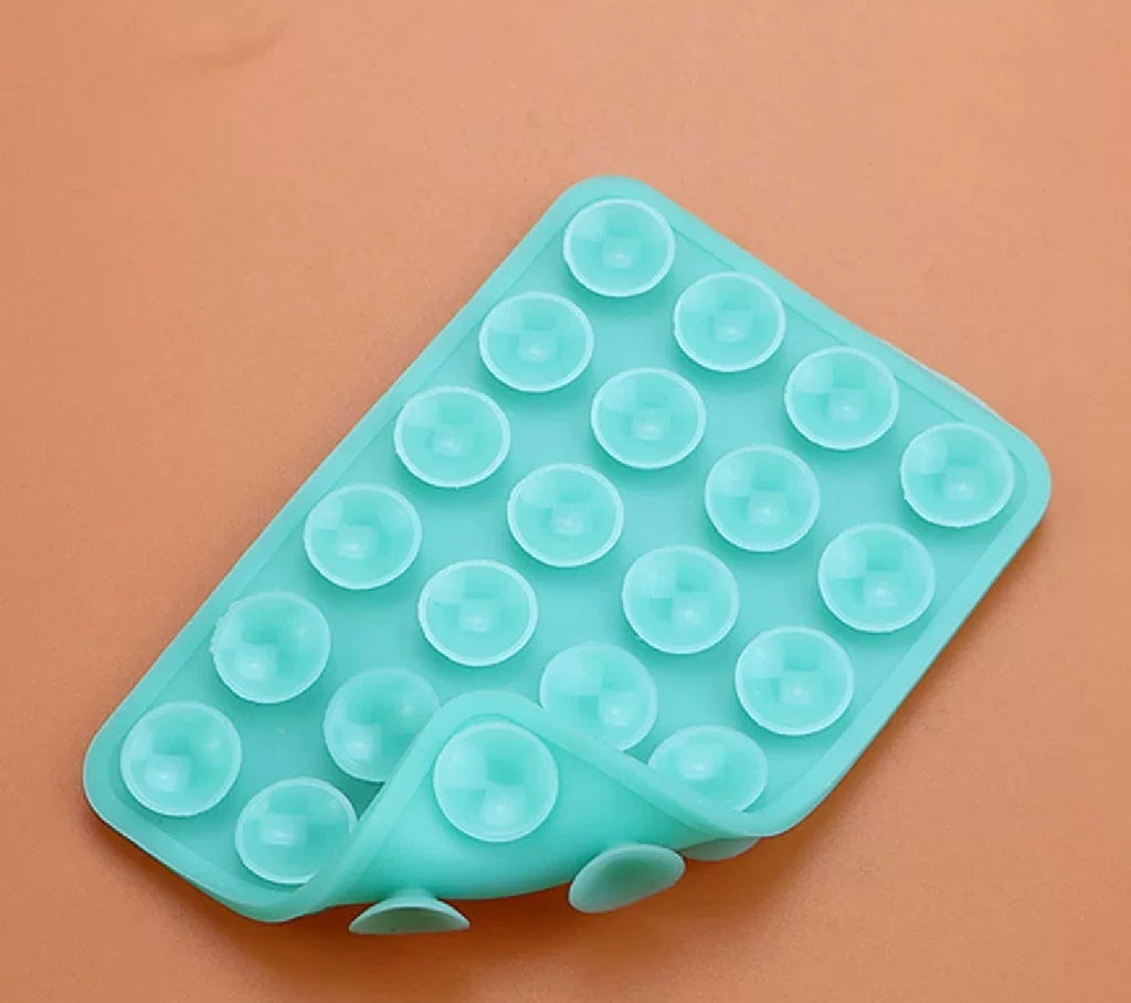 Double-Sided Silicone Suction Phone Case Mount