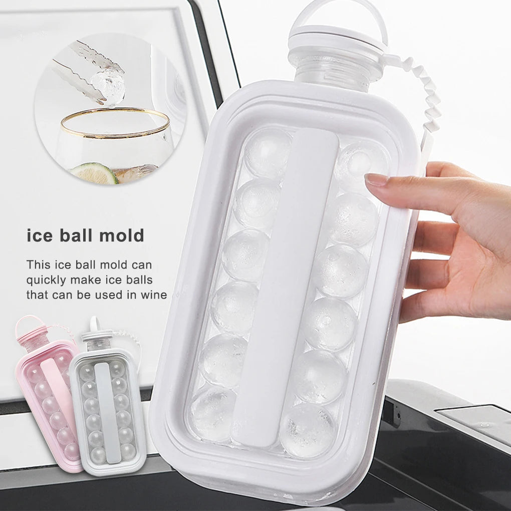 Ice ball making bottle