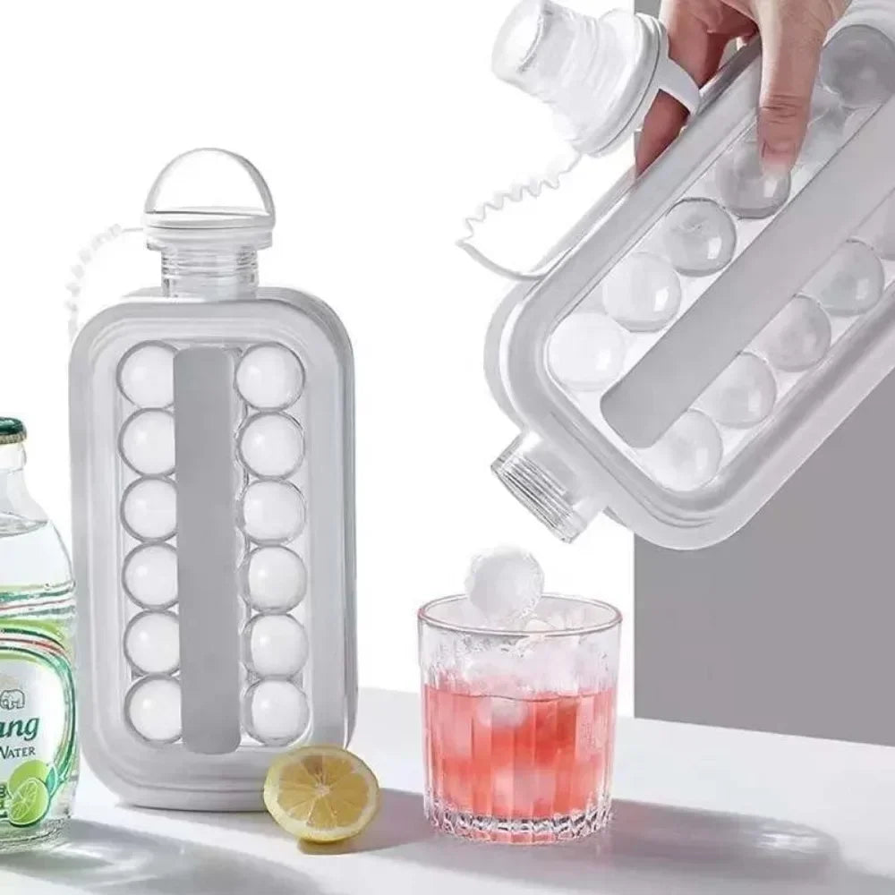 Ice ball making bottle