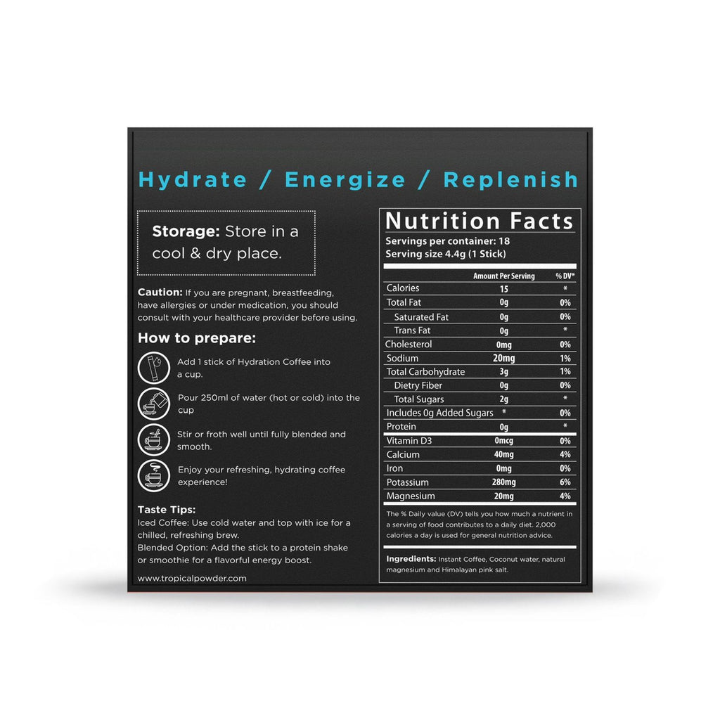 Tropical Hydration Coffee & Electrolytes