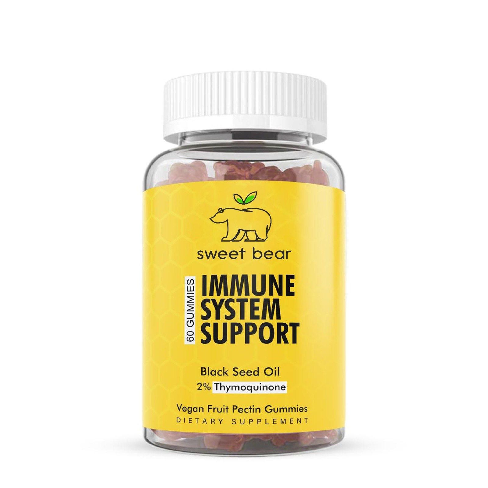 Sweet Bear Black Seed Oil Gummies