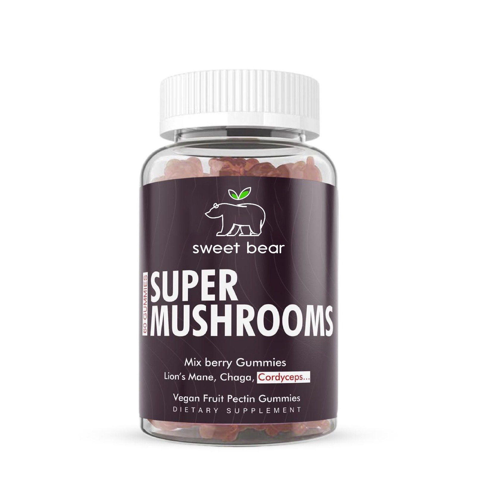 Sweet Bear Super Mushroom Gummies