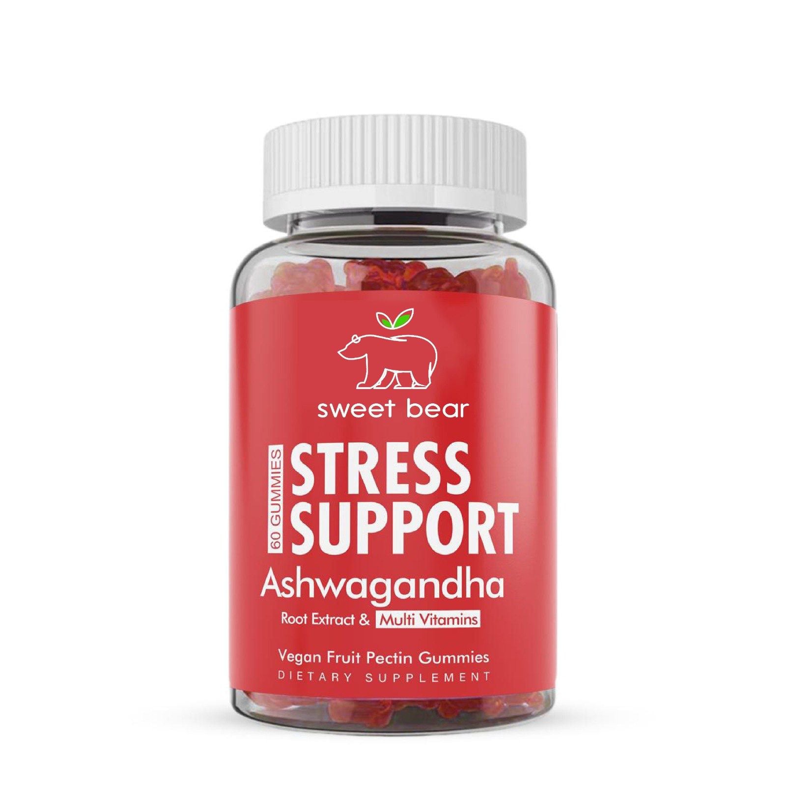 Sweet Bear Stress Support Vitamins Gummies