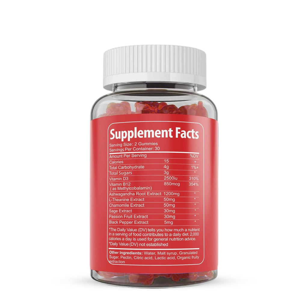 Sweet Bear Stress Support Vitamins Gummies
