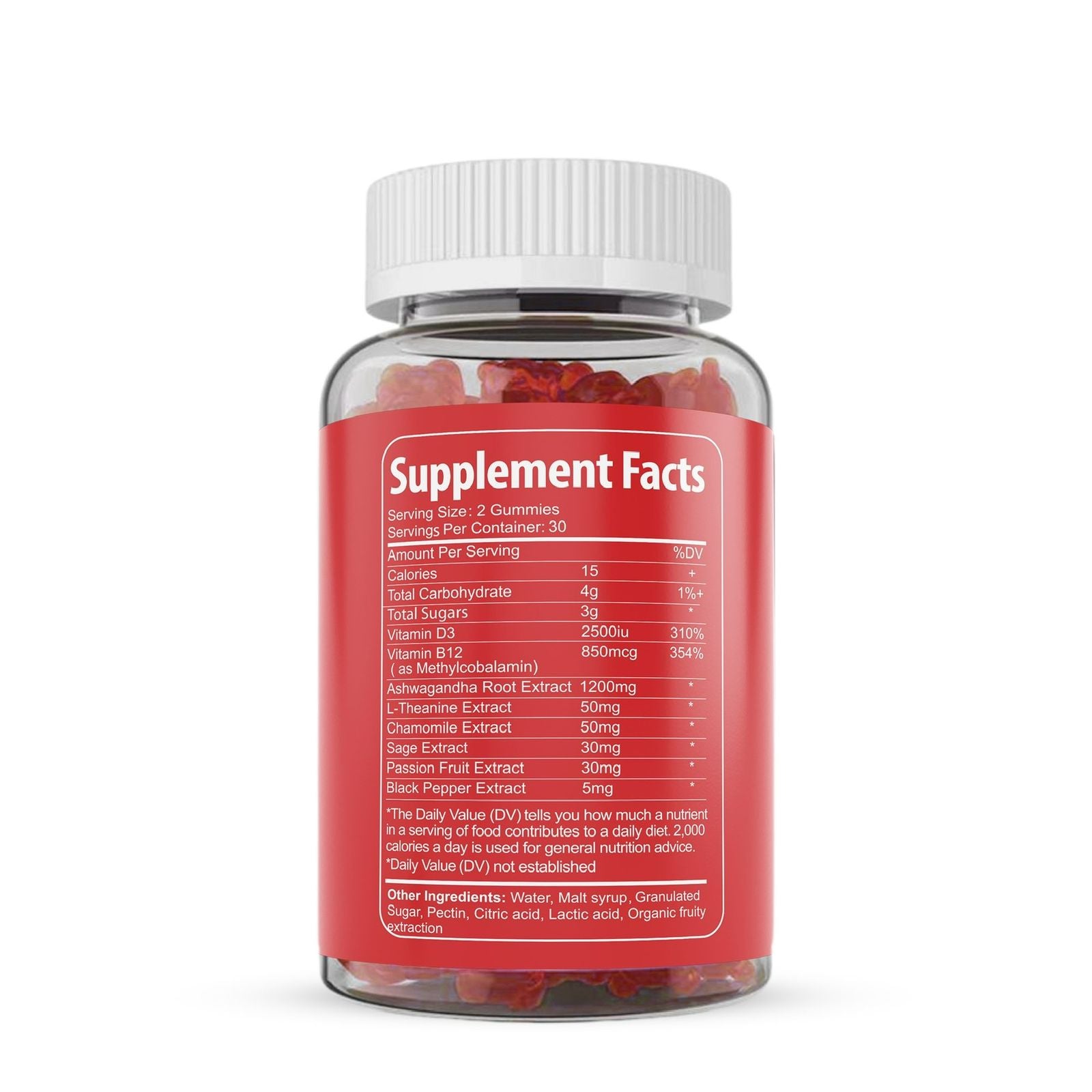 Sweet Bear Stress Support Vitamins Gummies