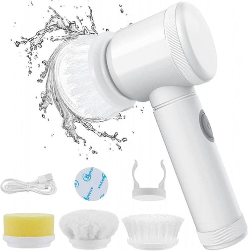 Electric brush cleaner
