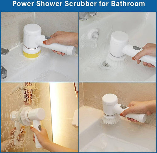 Electric brush cleaner