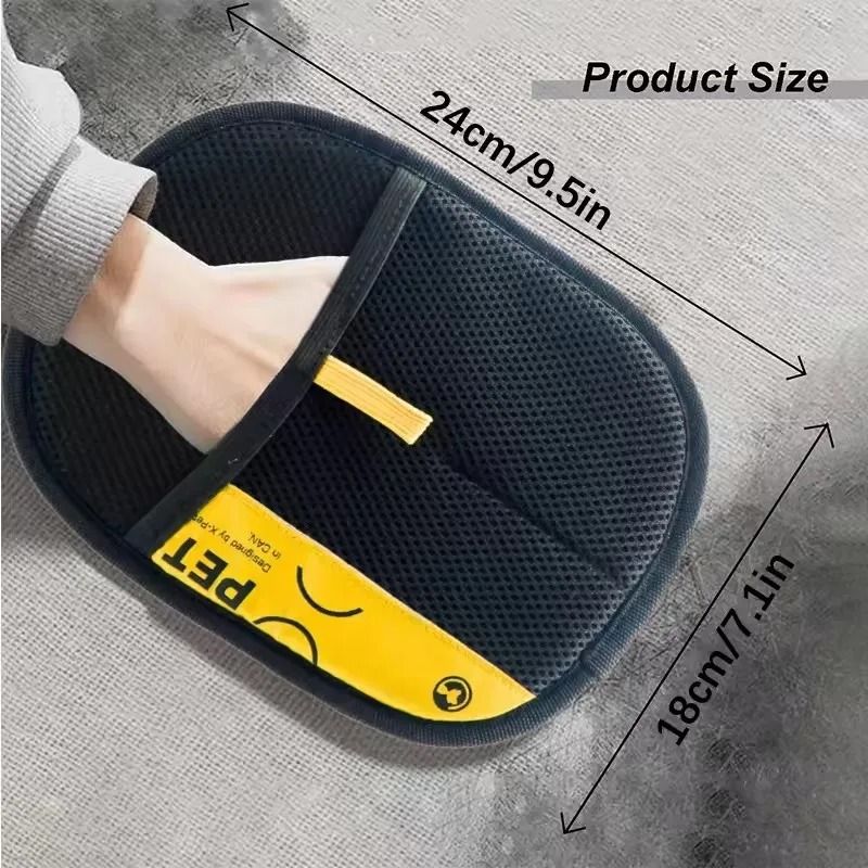 Pet Hair Removal Glove for Dogs &amp; Cats