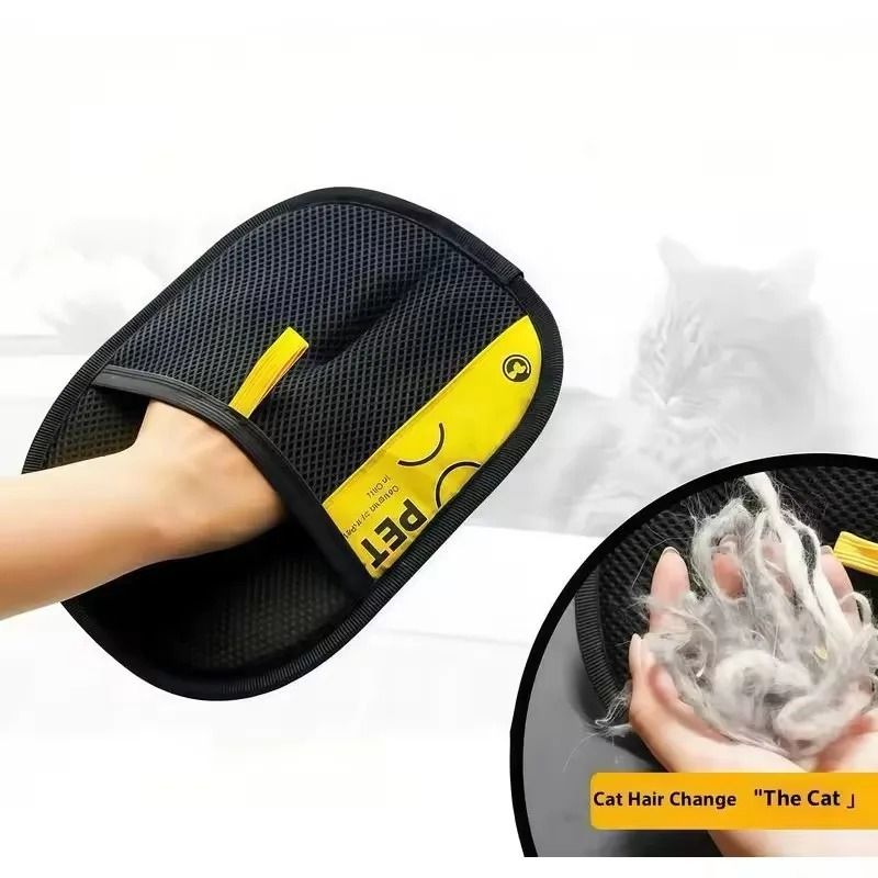 Pet Hair Removal Glove for Dogs &amp; Cats