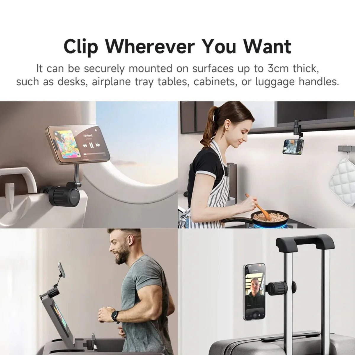 Universal Travel Phone Holder Magnetic